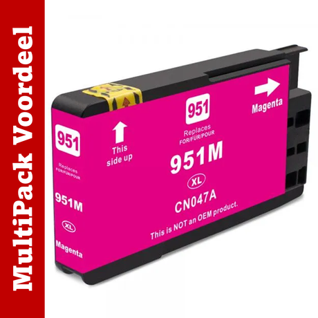 Huismerk HP 950 / 951 XL Inktcartridge | Diverse MultiPacks & Los | XL: Meer Prints, Zelfde Cartridge | Ook Professioneel | CE