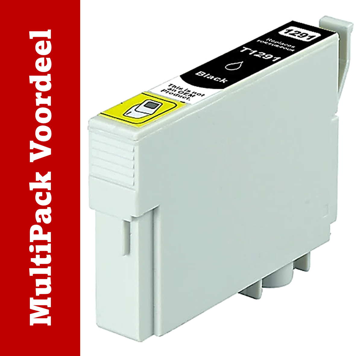 Huismerk T129-Serie XL / T1295 XL Epson Inktcartridges | MultiPacks & Los | XXL, Meer Prints, Zelfde Cartridge |