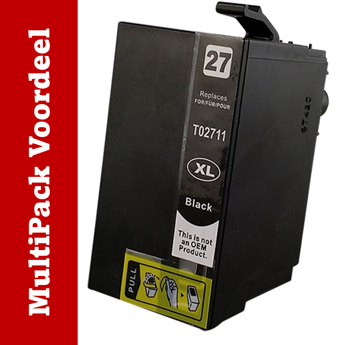 Huismerk 27 XL Epson Inktcartridges | MultiPacks & Los | XXL, Meer Prints, Zelfde Cartridge | ISO9001, ISO14001, CE, Rohs |