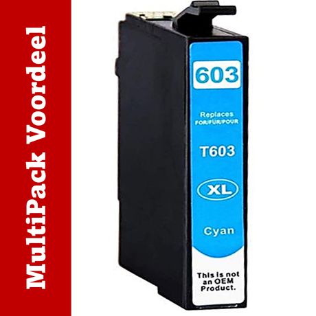 Huismerk 603 XL Epson Inktcartridges | Diverse MultiPacks | Meer Prints, Zelfde Cartridge | CE