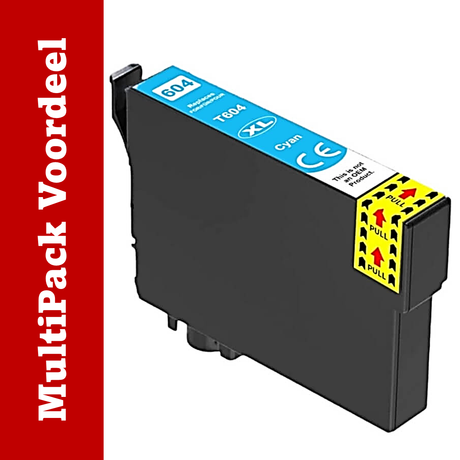 Huismerk 604 XL Epson Inktcartridges | MultiPacks | Meer Prints, Zelfde Cartridge | CE
