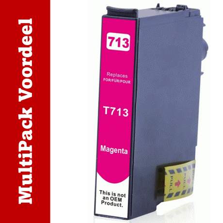 Huismerk T071-Serie XL / T0715 Epson Inktcartridges | MultiPacks & Los | XL, Meer Prints, Zelfde Cartridge |