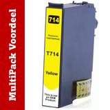 Huismerk T071-Serie XL / T0715 Epson Inktcartridges | MultiPacks & Los | XL, Meer Prints, Zelfde Cartridge |