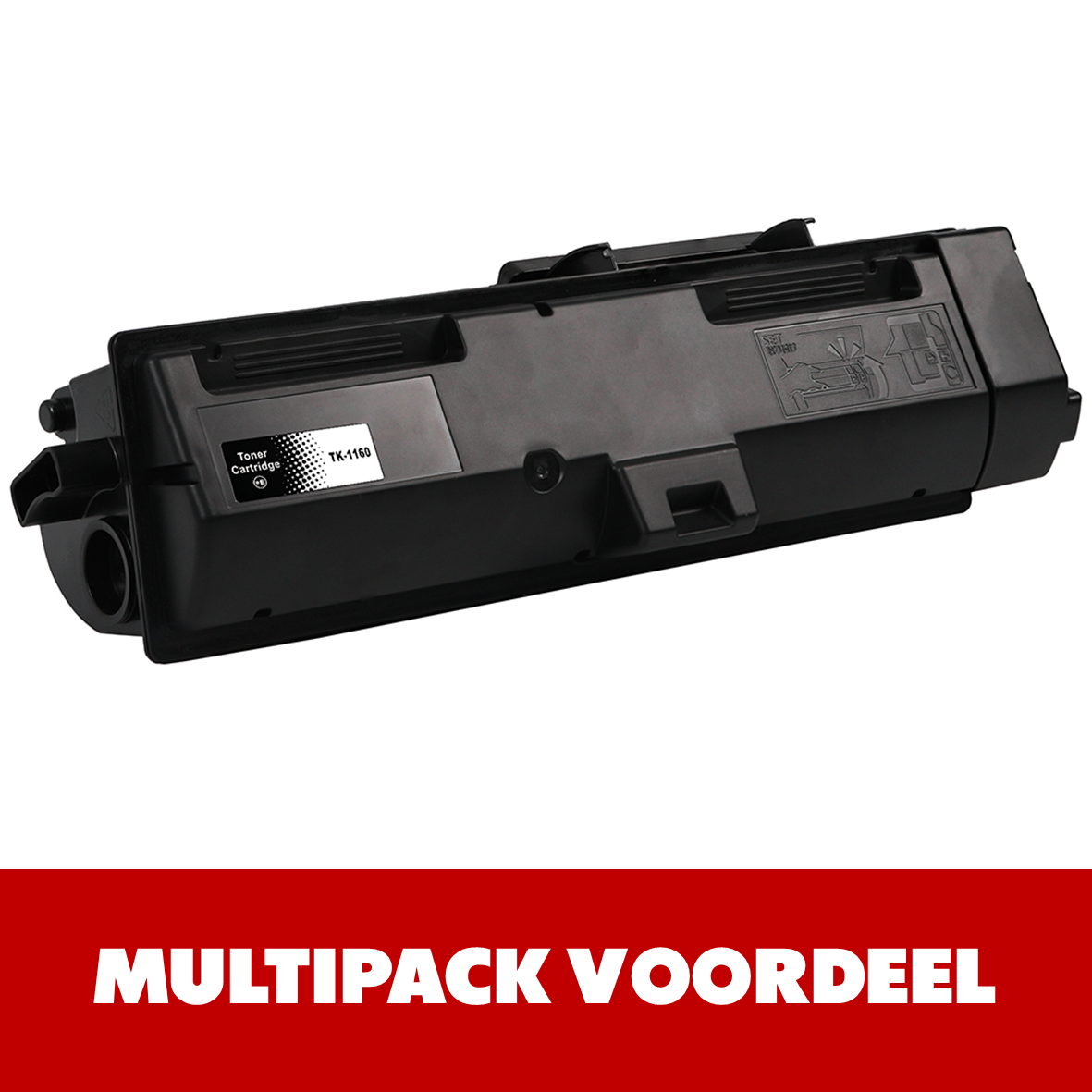 Huismerk TK1160 Kyocera Toner | Zwart | MultiPacks | Professioneel Gebruik| EU |