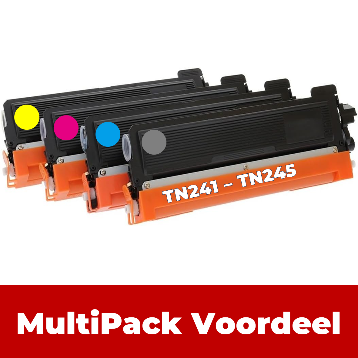 Huismerk TN241/ TN245 XL Brother Tonercartridges | MultiPacks & Los |  | Ook Voor Intensief en Professioneel Gebruik