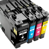 Huismerk LC3239/ LC3237 XL Brother Inktcartridges | Zwart en Kleuren | MultiPacks & Los | XL Veel Meer Prints, Zelfde Formaat |