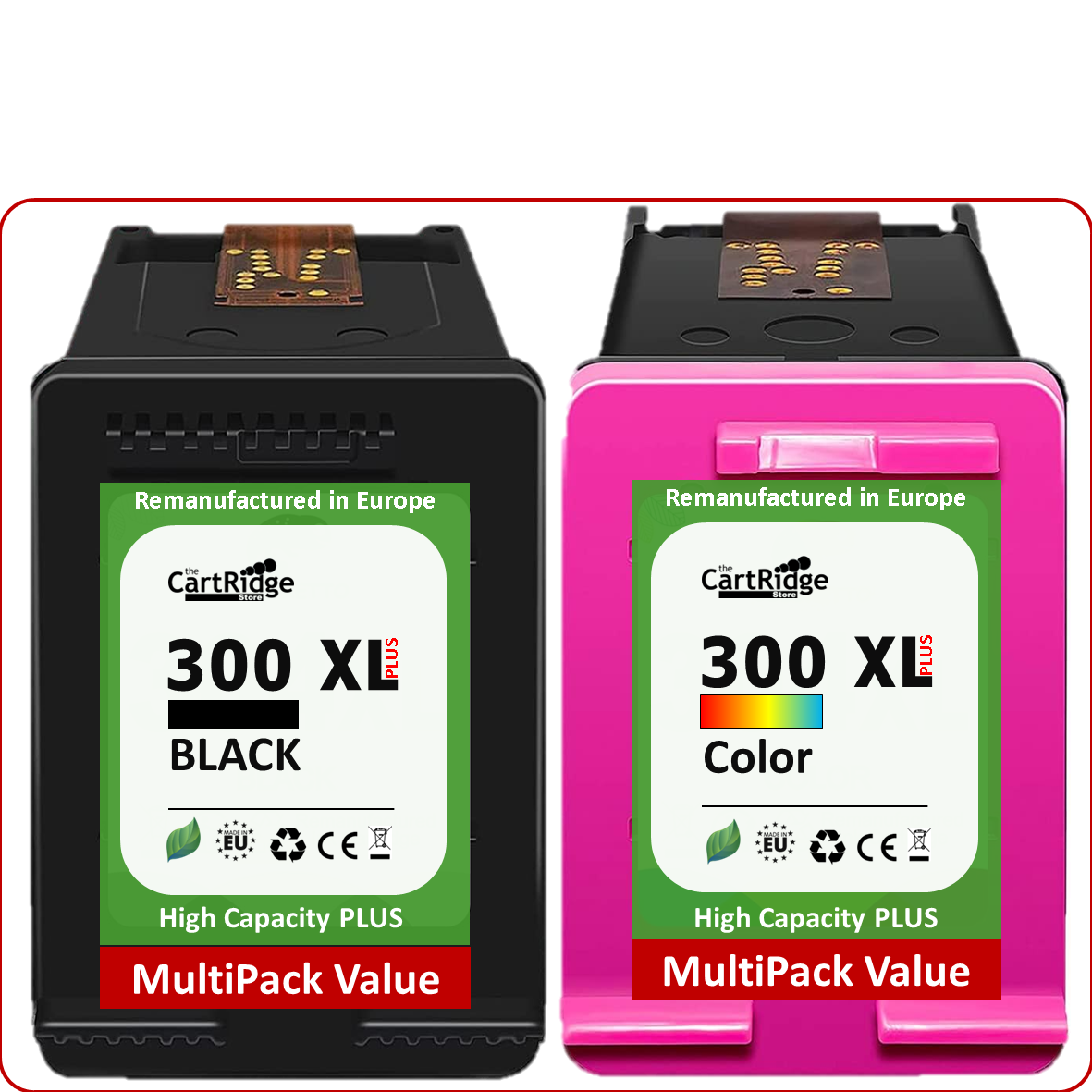 Huismerk HP 300 XL Inktcartridge | Instelbare MultiPacks | Meer Prints | Ook Professioneel | CE |