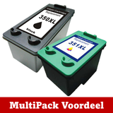 Huismerk HP 350 EN 351 XL Inktcartridge | MultiPack Kortingen | Meer Prints | CE |