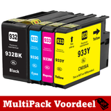 Huismerk HP 932 / 933 XL Inktcartridge | Diverse MultiPacks & Los | XL: Meer Prints, Zelfde Cartridge | EU Ingekocht |